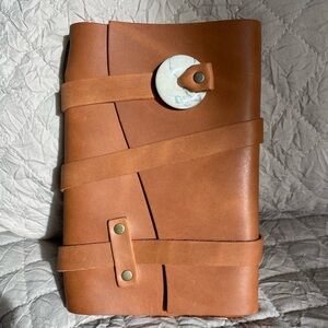 Portland Leather Goods Journal with Stone